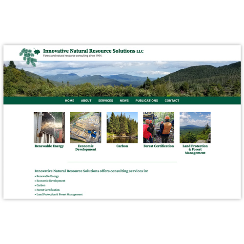 Innovative Natural Rescourse Solutions website website